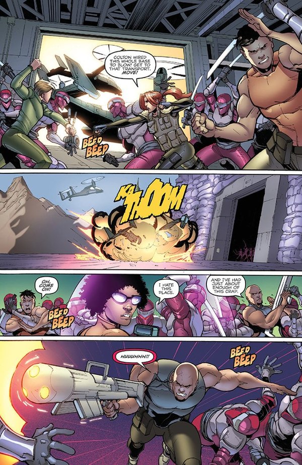 First Strike Issue 2 Three Page ITunes Comic Preview  (4 of 4)